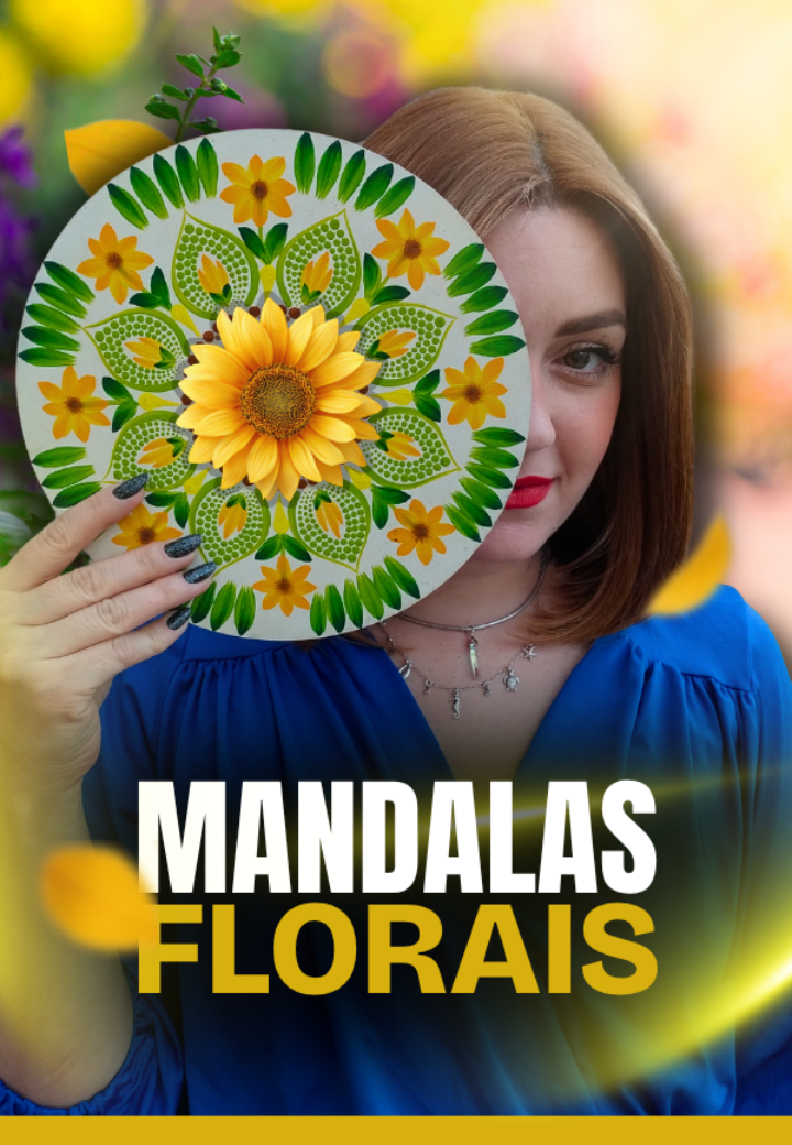 Mandalas Florais — Do intermediário ao avançado